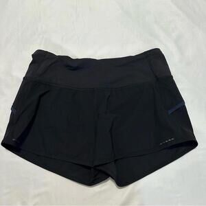 Lululemon BLACK CLASSIC SPEED ATHLETIC RUNNING SHORTS